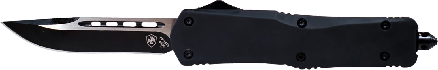 Knives Templar Knife TPL LARGE BLACK RUBBER DROP PT